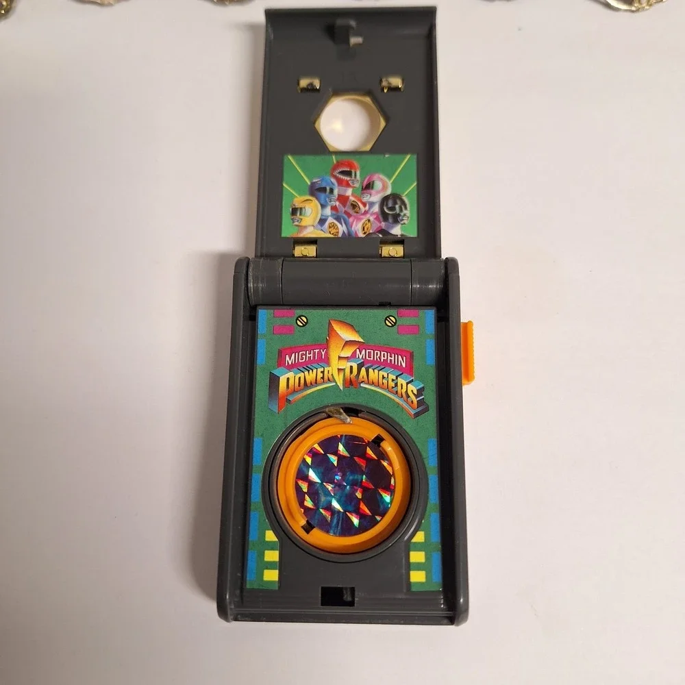 Vintage Mighty Morphin' Power Rangers Morpher Coins Lot Untested Battery Clean‎